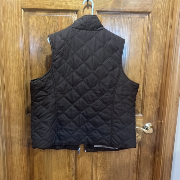 Light weight brown vest 1X - Picture 9 of 11